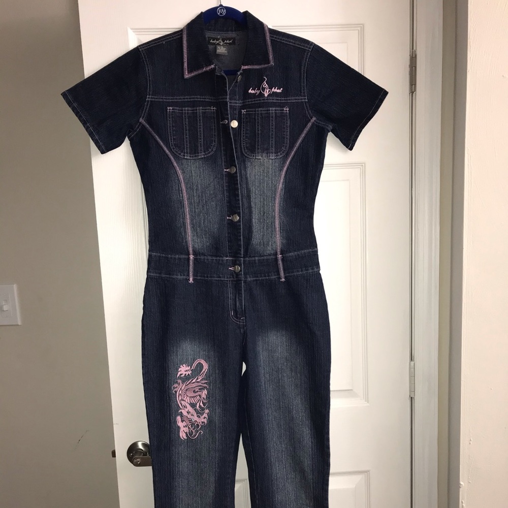Women’s One Piece Baby Phat Jean Jumper